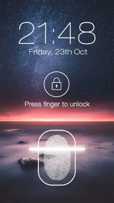 Fingerprint Lock Screen android App screenshot 5