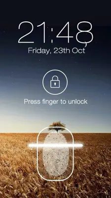 Fingerprint Lock Screen android App screenshot 6